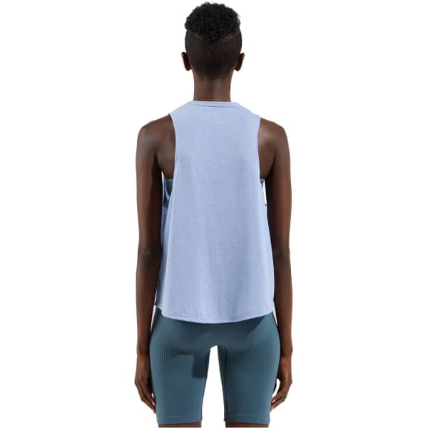 Débardeur running ODLO ACTIVE 365 LINENCOOL TANK CREW NECK W BLUE HERON MELANGE