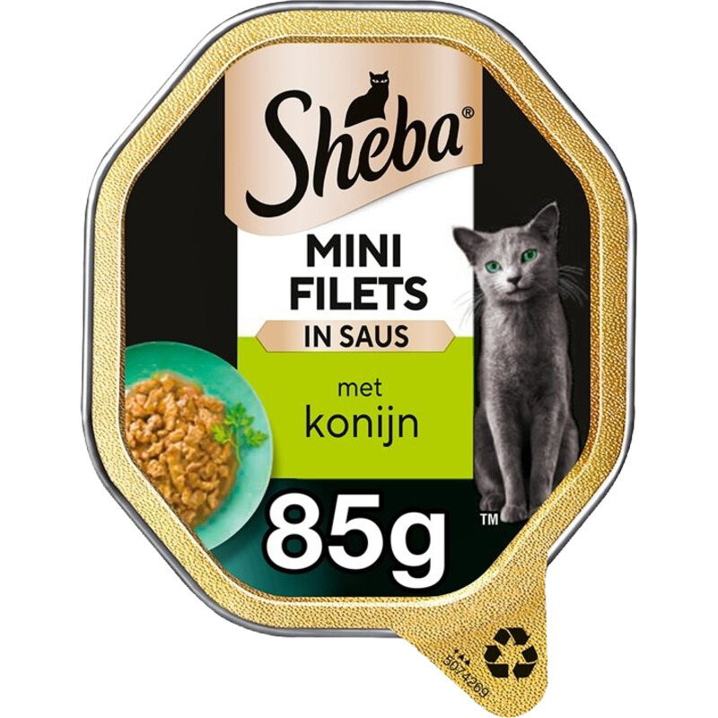 Sheba Mini filets in saus konijn & wild