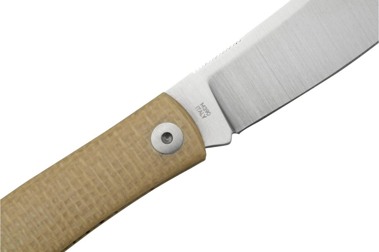 Fox Knives Livri, M390, Natural Jute Micarta, 273MI zakmes
