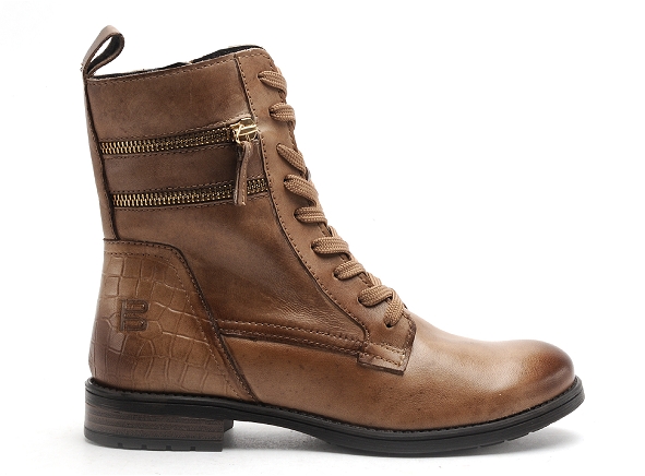 Bugatti boots bottine plates femme 411 5693w 4100 ronja beige