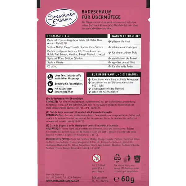 Dear Santa Badeschaum für Übermütige