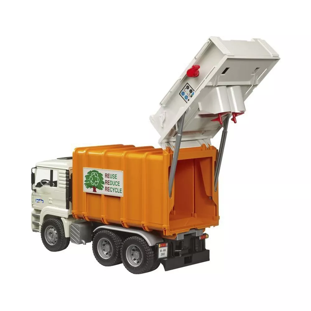 Bruder MAN Hecklader Müll-LKW