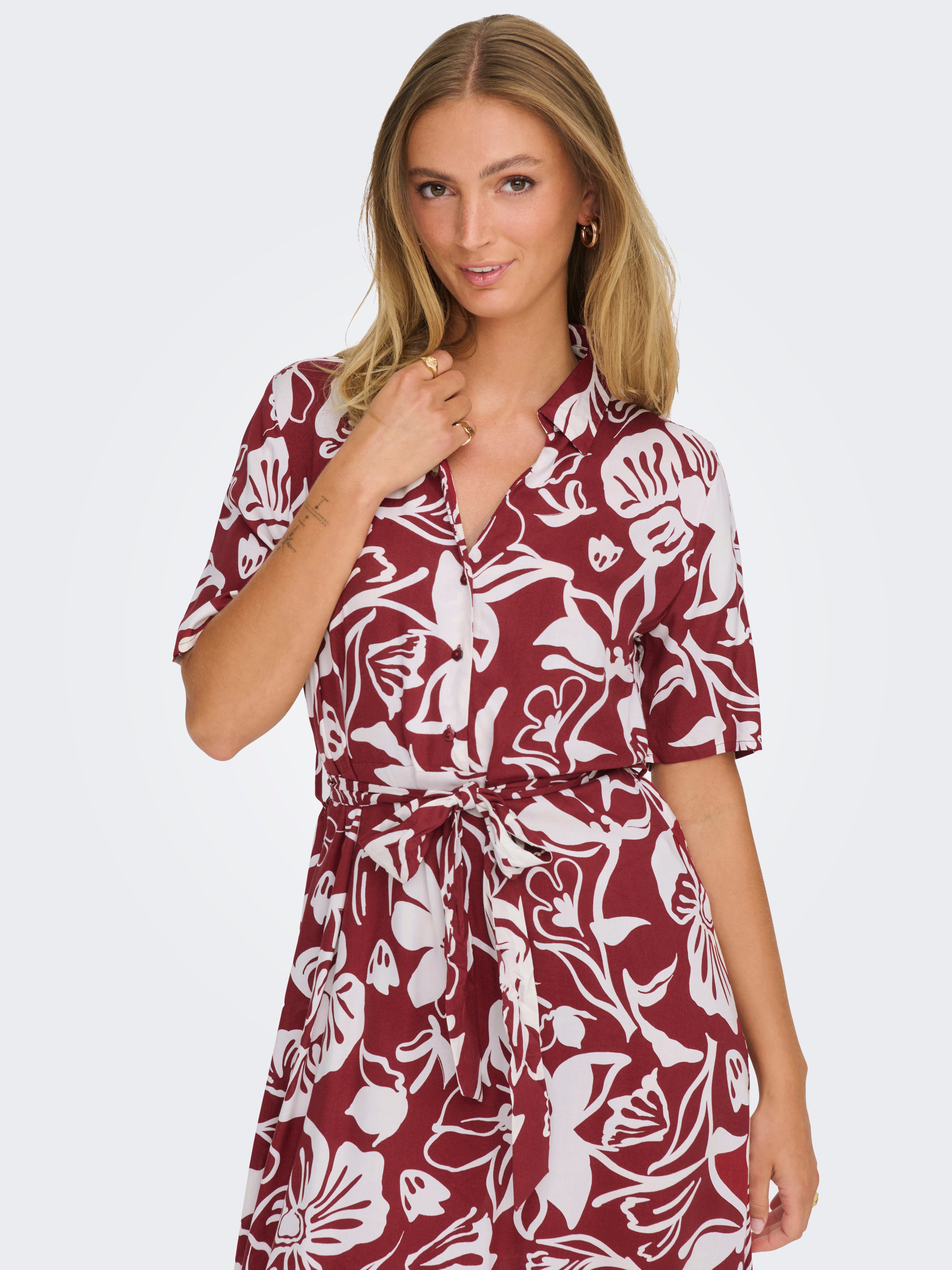 JDYSTAR Midikleid Tibetan Red