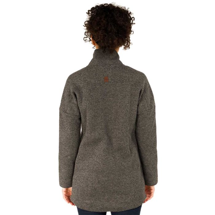 Lhamu Button Coat Women damejakke