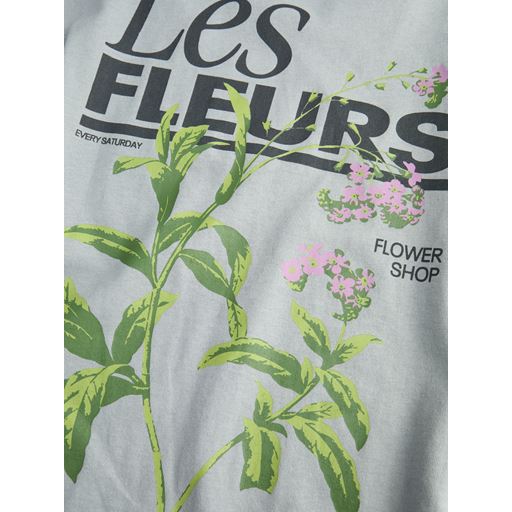 JJXX Millow Loose T-shirt, Ultimate Grey Les Fleurs, L