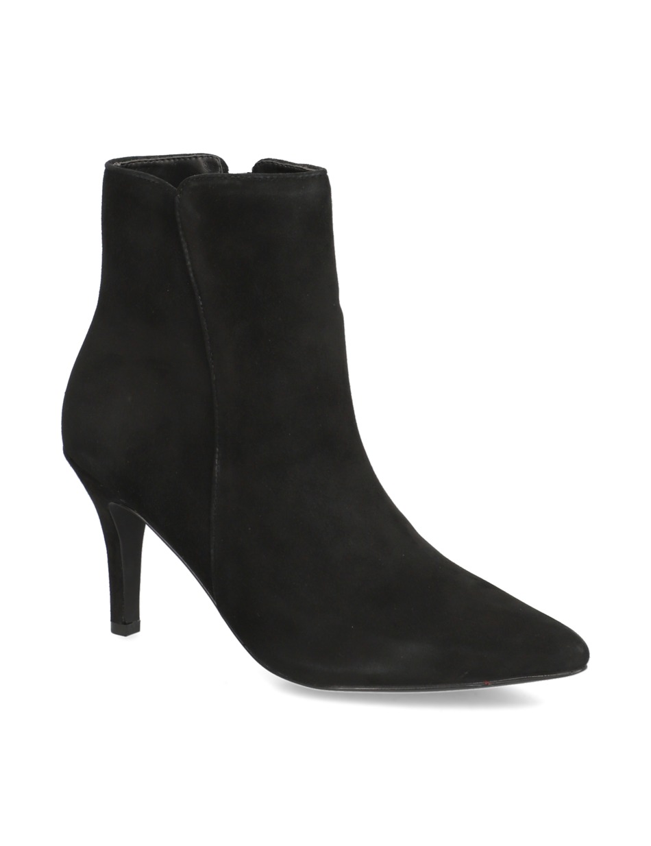 Veloursleder Stiefelette