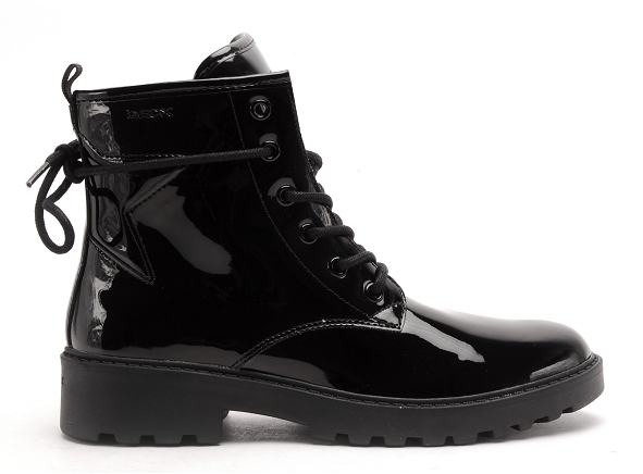 Geox boots bottine enfant jcasey fille j9420g noir