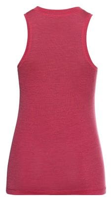 Débardeur Odlo Merino 130 Rose Femme