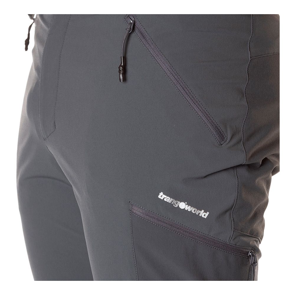 Trangoworld MALMO - Pantalon Homme dark shadow