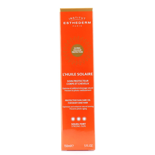 Huile solaire corps et cheveux Institut Esthederm