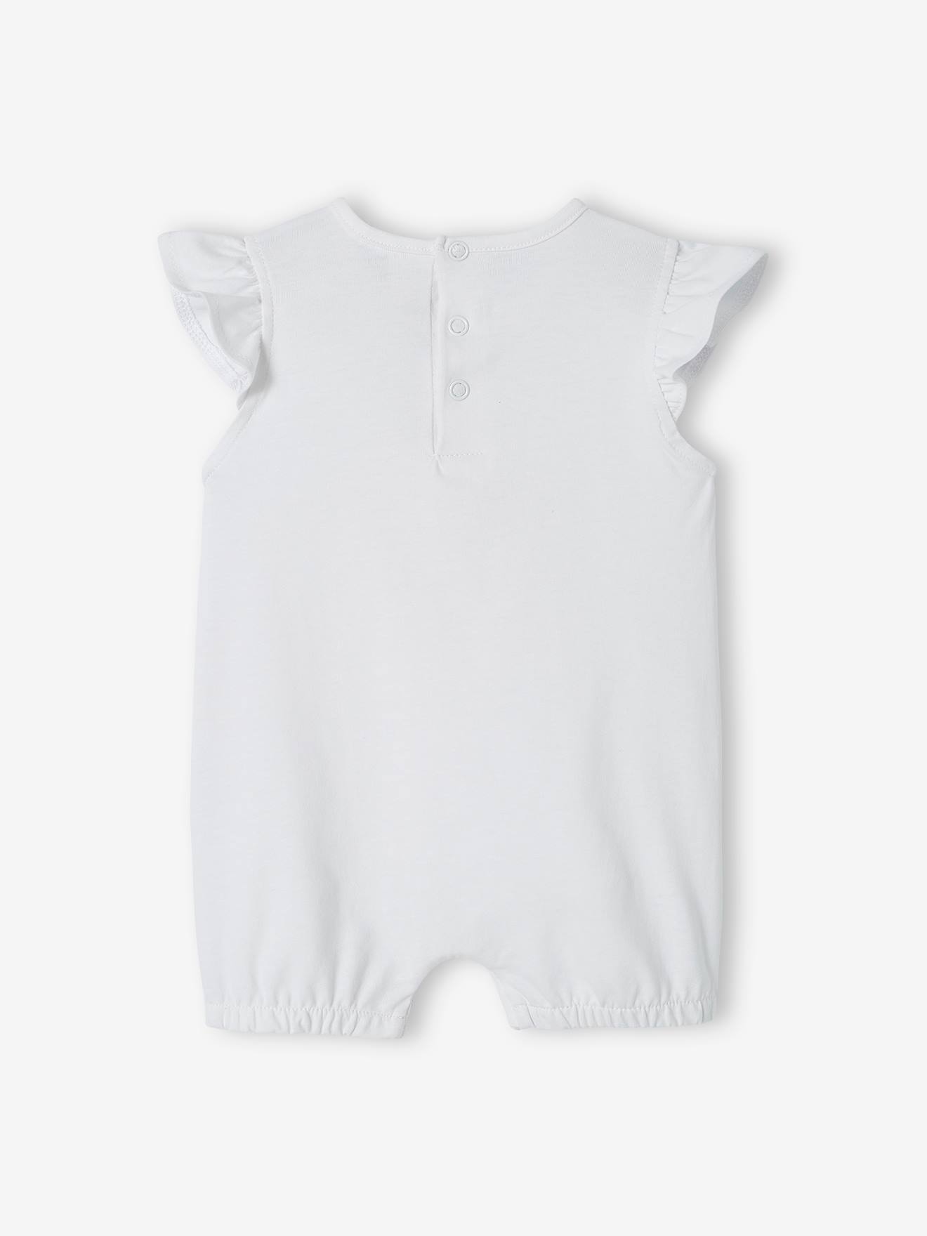 Conjunto de 2 macacões para bebê DS® Marie do filme Os Aristogatos, cor pêssego.