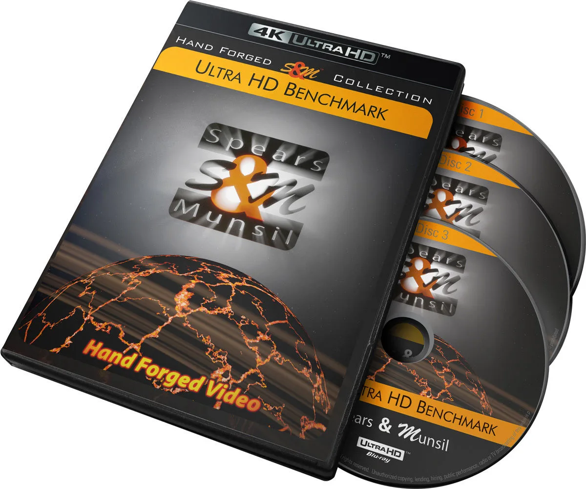Spears & Munsil Ultra HD Benchmark Disques de réglage/rodage