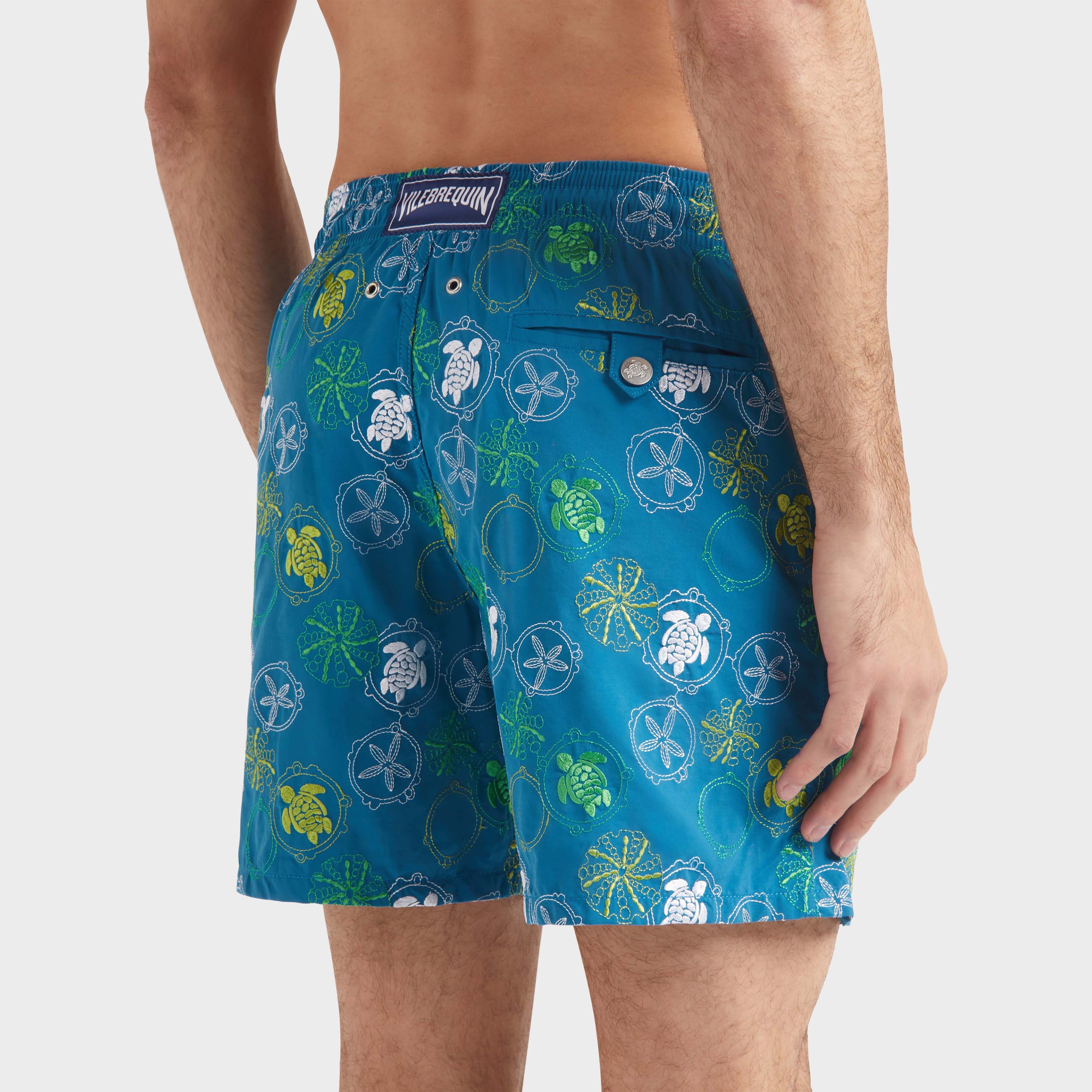 Maillot de bain homme brodé Oursins - Edition Limitée