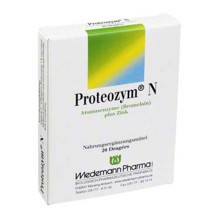 Proteozym N Dragees, 20 St