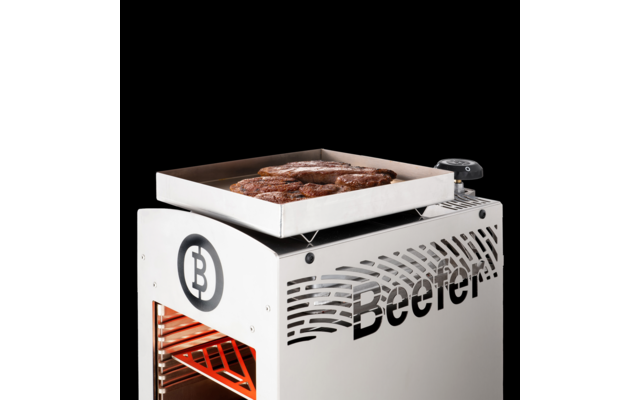 Beefer Warmhalteschale für Grill One / Pro / Chef  23 × 20 × 4,5 cm
