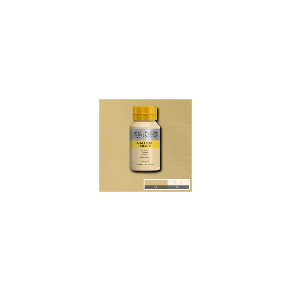 Galeria Acrylic 500Ml Buff Titanium 060