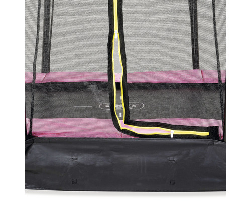 EXIT Silhouette In-Ground Trampoline 305 x 214 cm Roze
