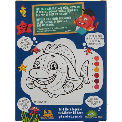 Omega-3 m. jordbærsmag