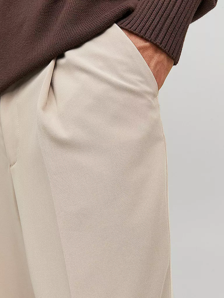 JACK & JONES Anzughose JPSTBILL beige