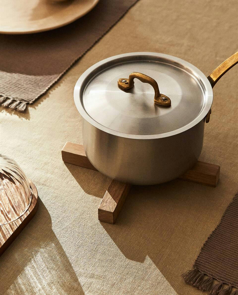 SUPORTE DOBRÁVEL DE ACÁCIA