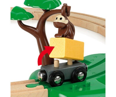 BRIO World 33720 Safari Togbanesett