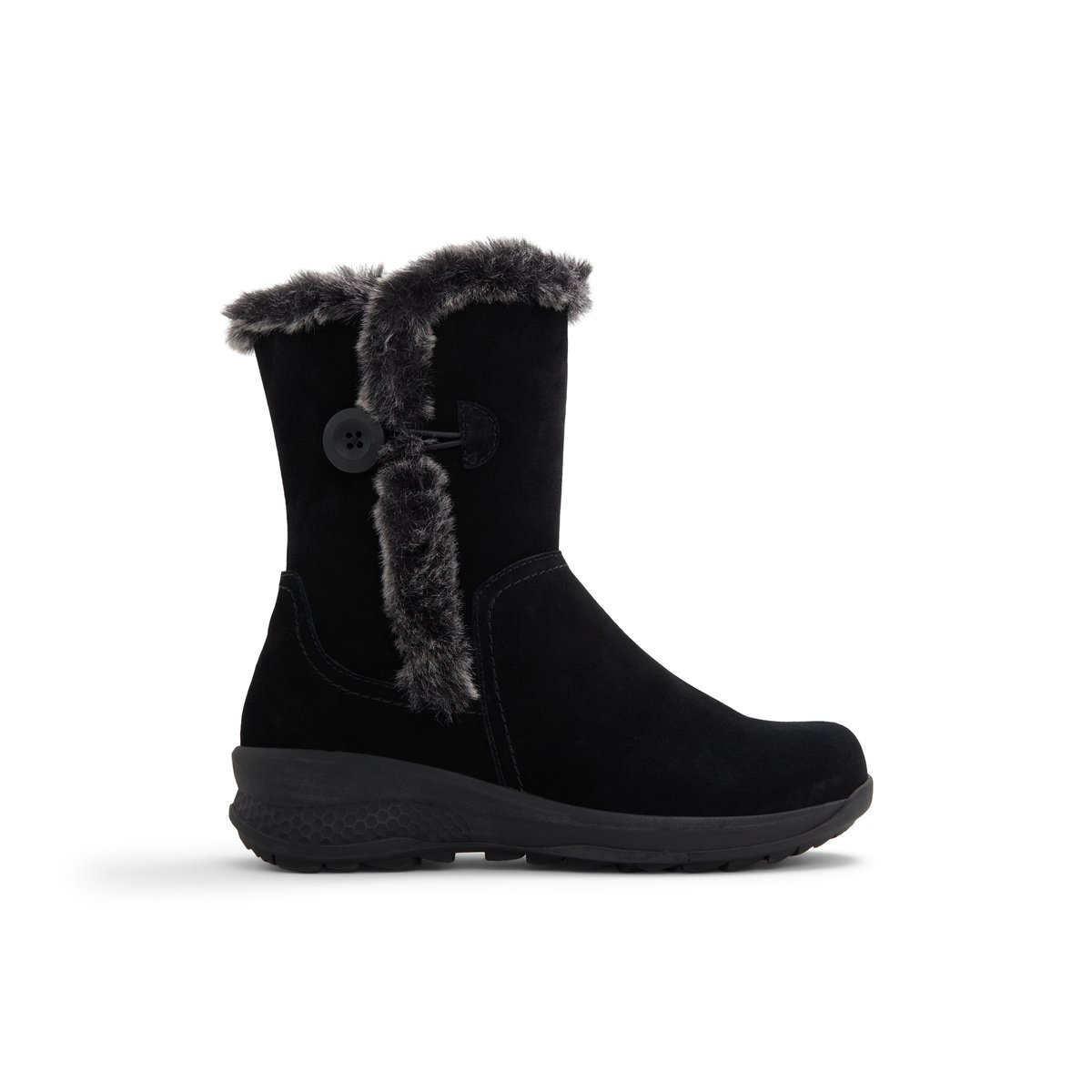 BANFF TRAIL-Nanaldar-Bottillon - Talon plat - Noir