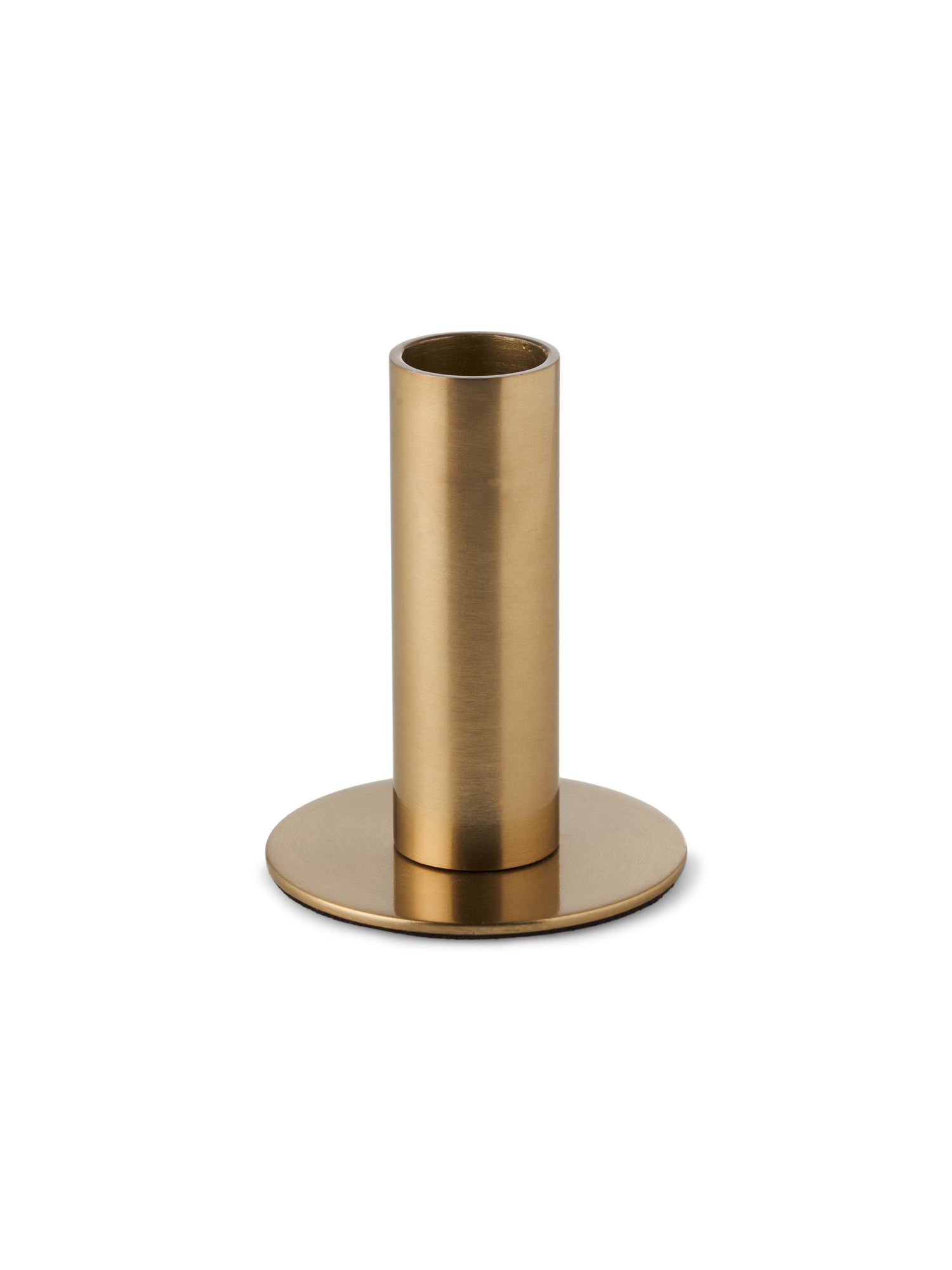 Lysestage | Jern. Ø6 x 8 cm. | Gold