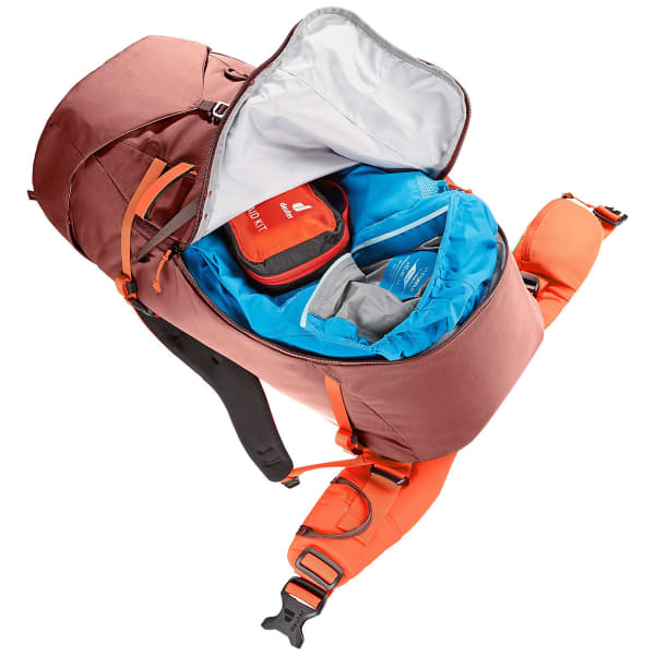 Sac à dos alpinisme DEUTER GUIDE 34+8 REDWOOD-PAPAYA