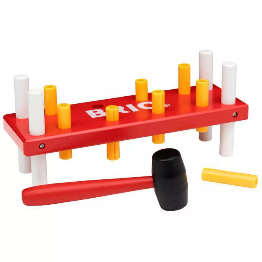 Brio Rote Klopfbank bunt