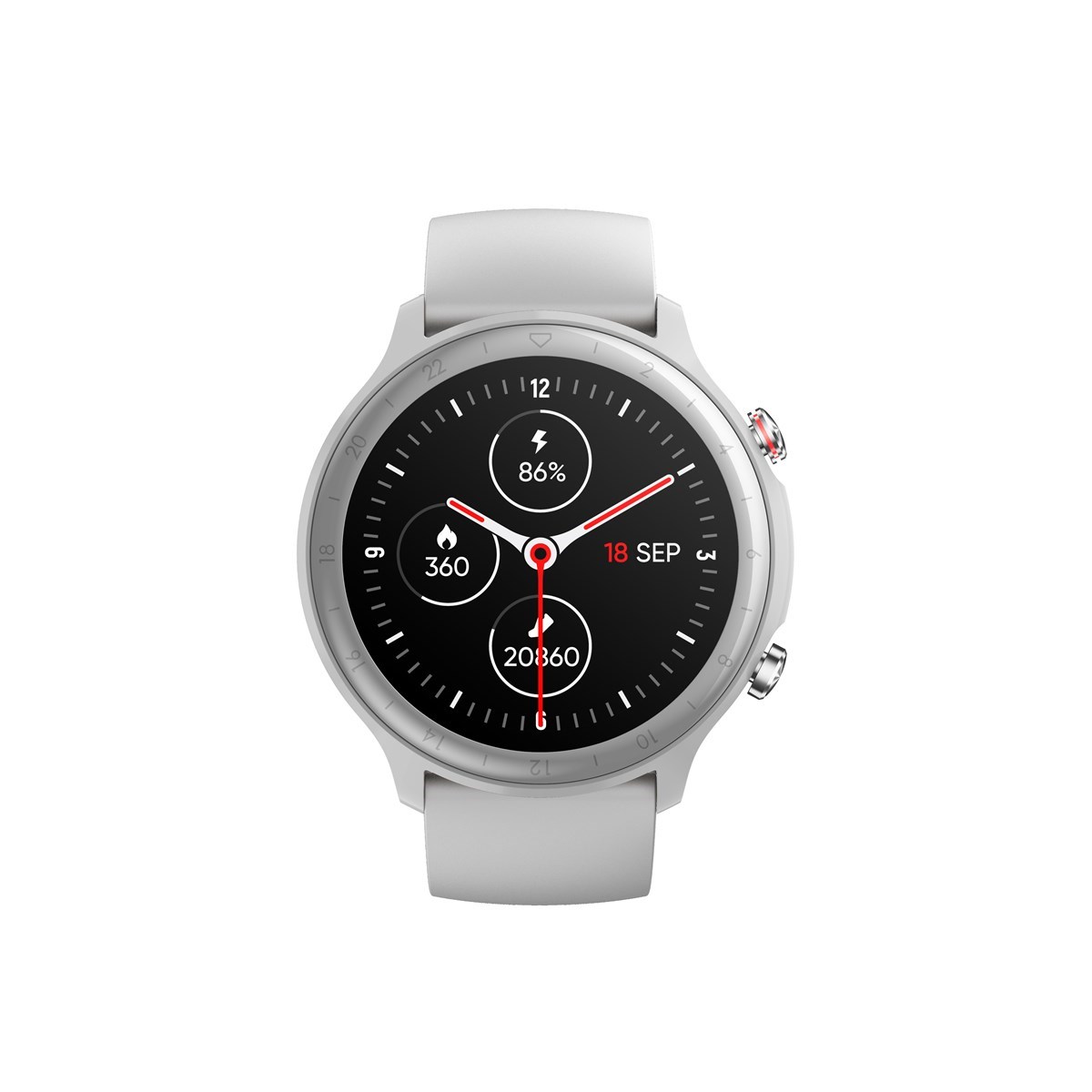 Montre connectée bracelet silicone SMARTY ARENA