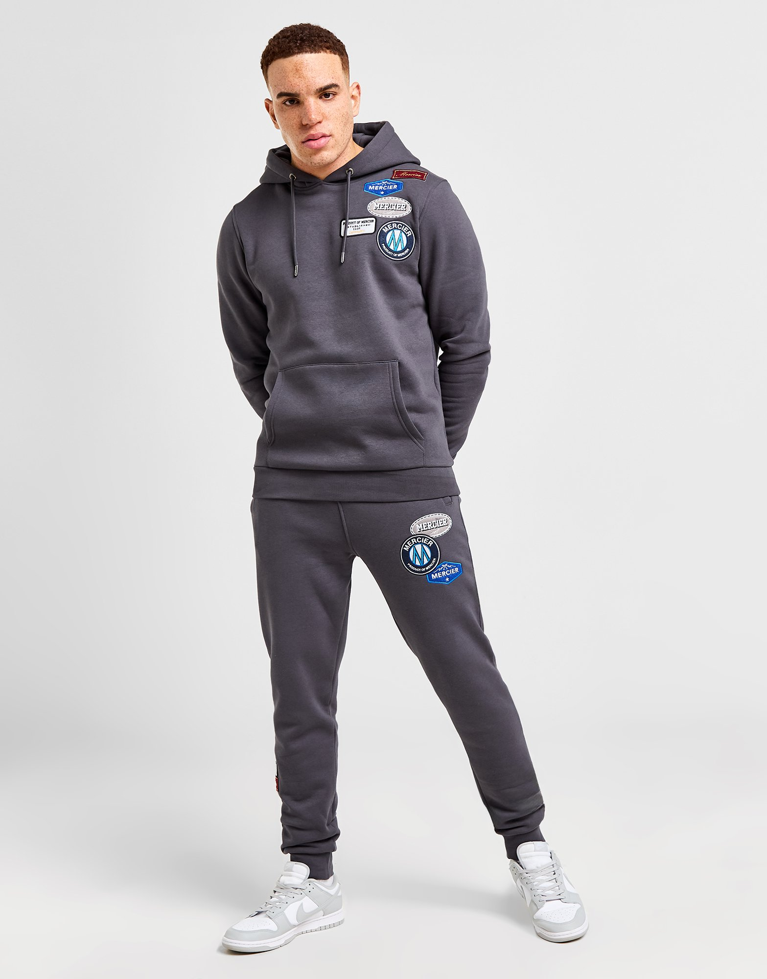MERCIER Sweat à capuche Original Badge Homme