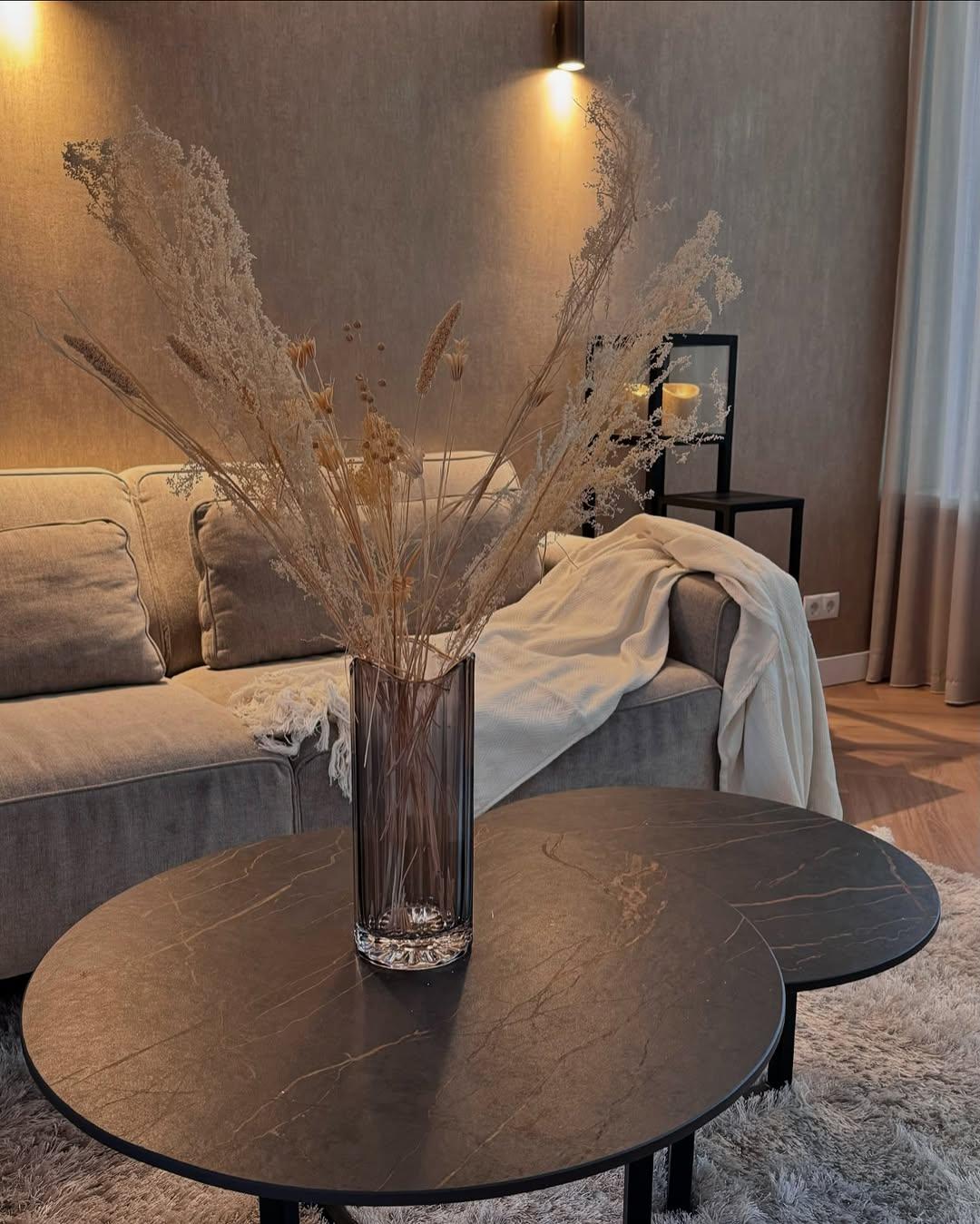 Droogbloemen boeket BRUNETE 65 cm Natuurlijk