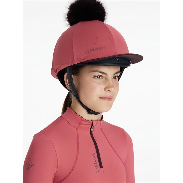 Cap Cover LeMieux Classique Donkerroze