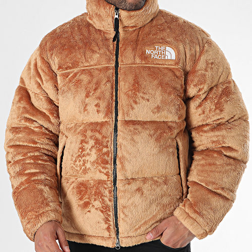 Doudoune Versa Velours Nuptse A84F7 Camel