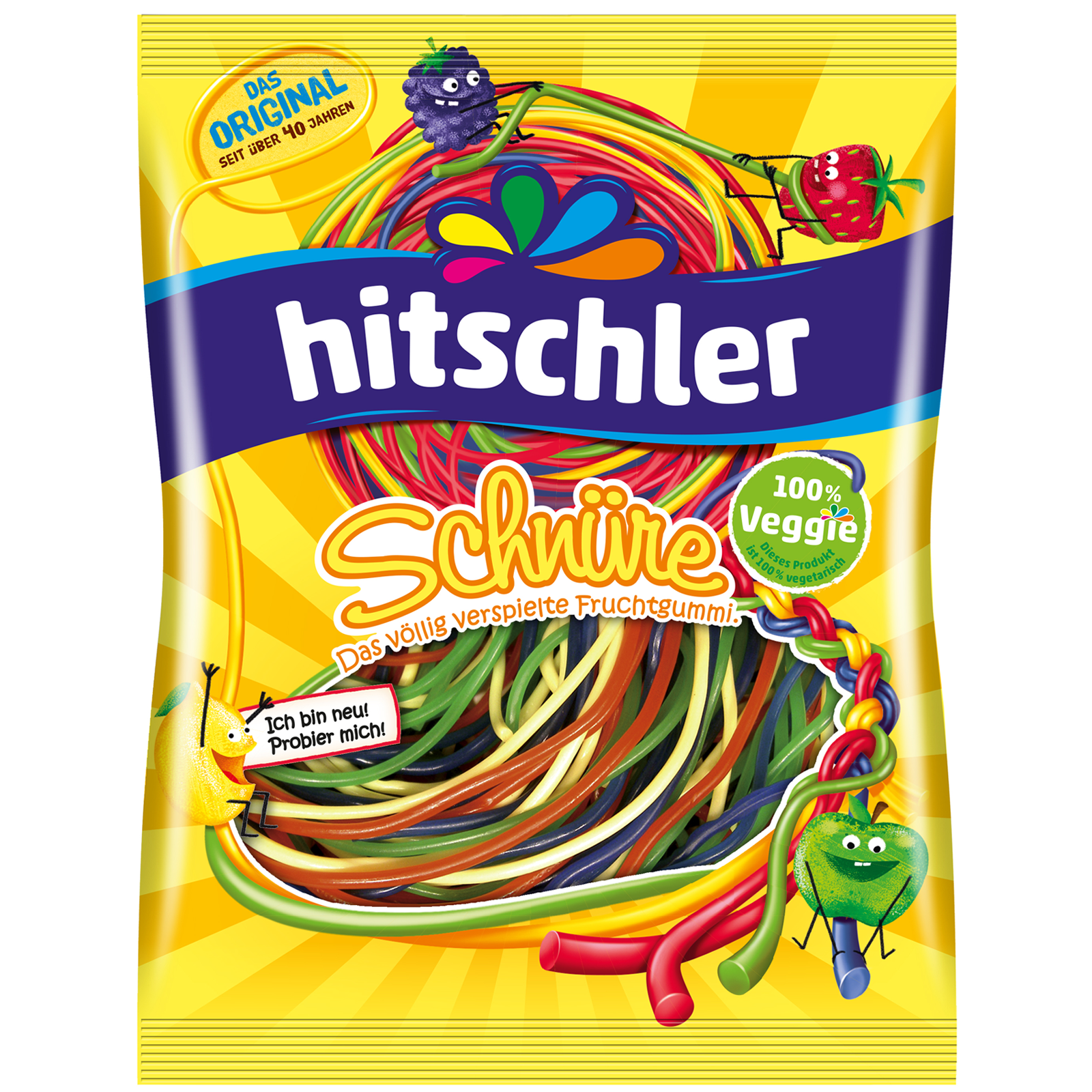 Hitschler Bunte Schnüre 125g MHD:30.1.26