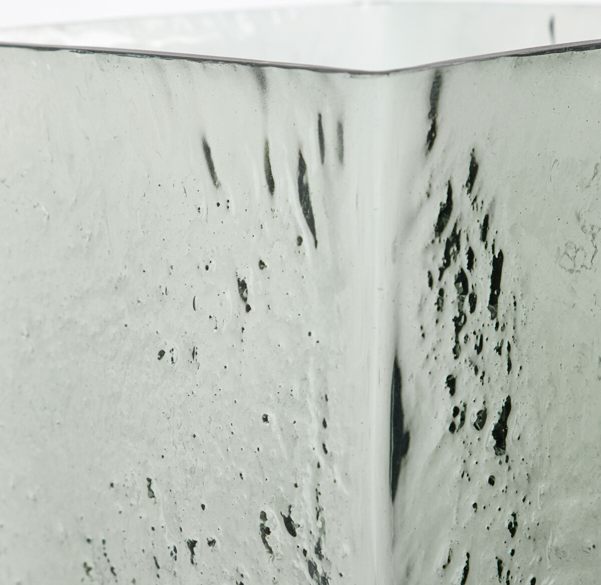 House Doctor - Vase - Square - Glas - Lyseblå - 18 CM