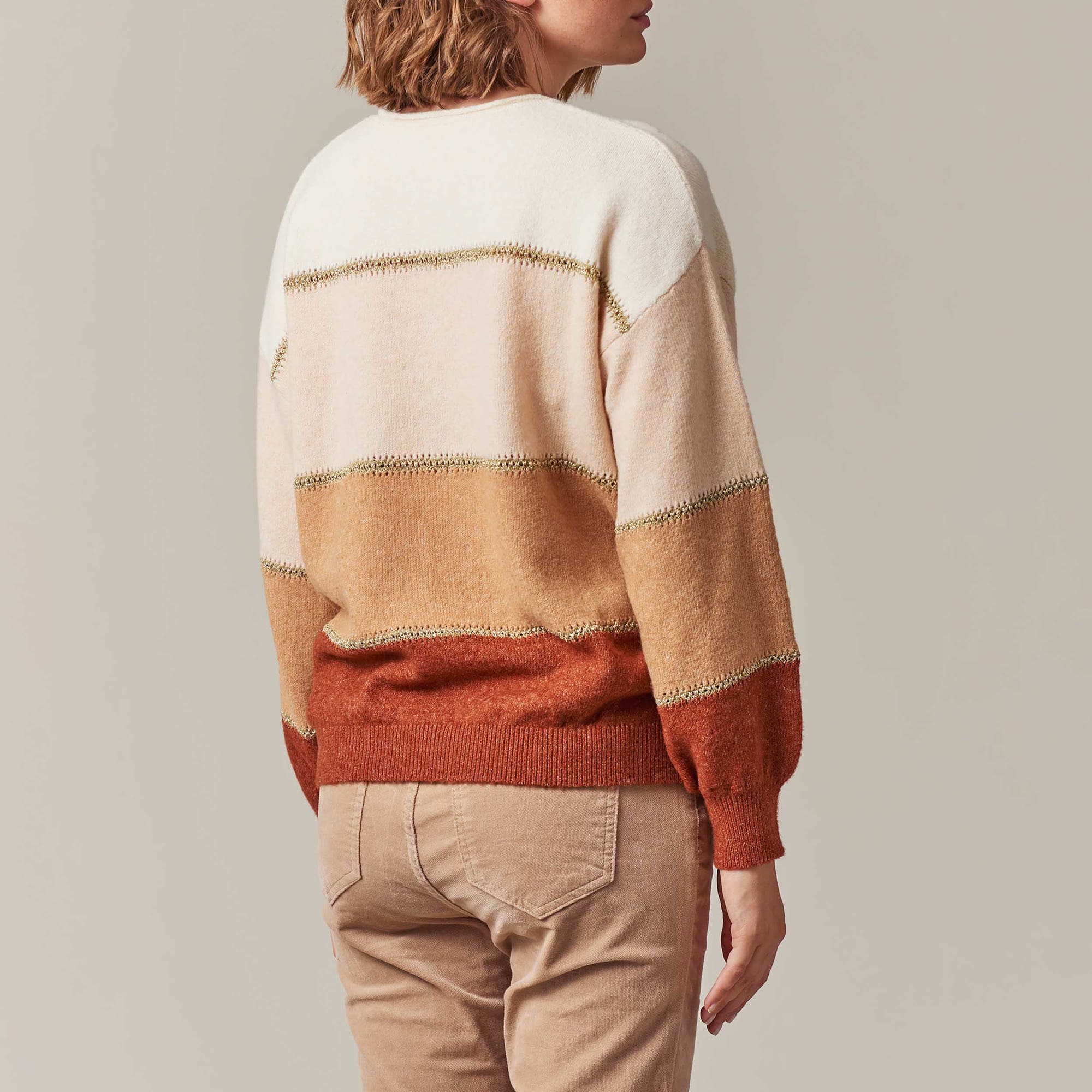Pull Femme beige