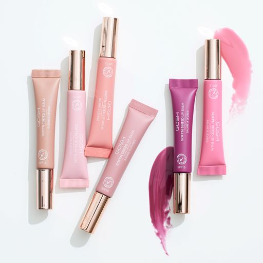Gosh Copenhagen Soft'n Tinted Lip Balm, 005 Pink Rose