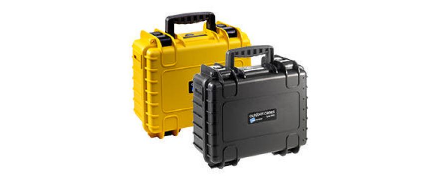 Outdoor-Koffer Typ 3000 RPD SchwarzRobuster Koffer für einen sicheren Transport