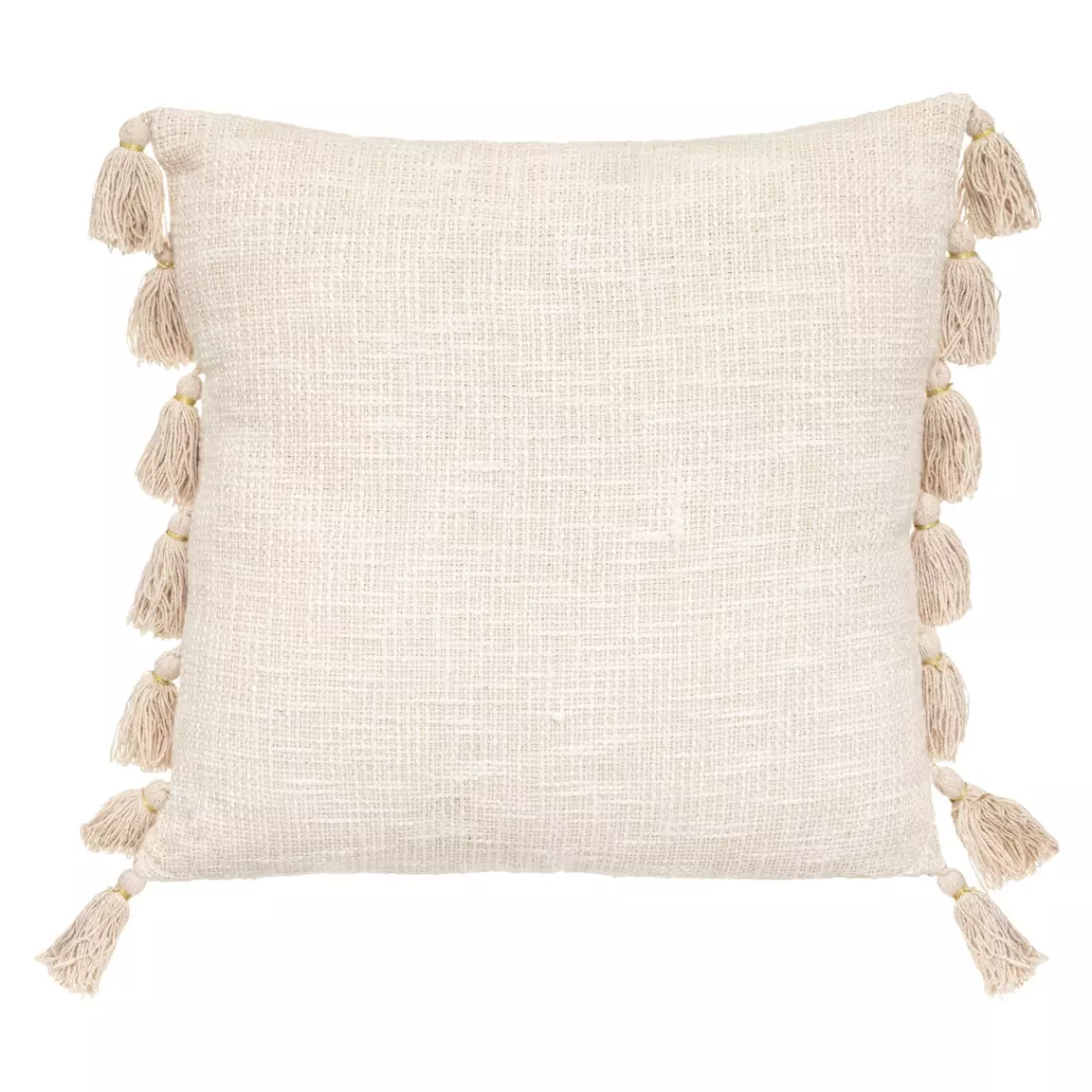 Coussin carré coton (30 x 50 cm) Gypsy Ivoire