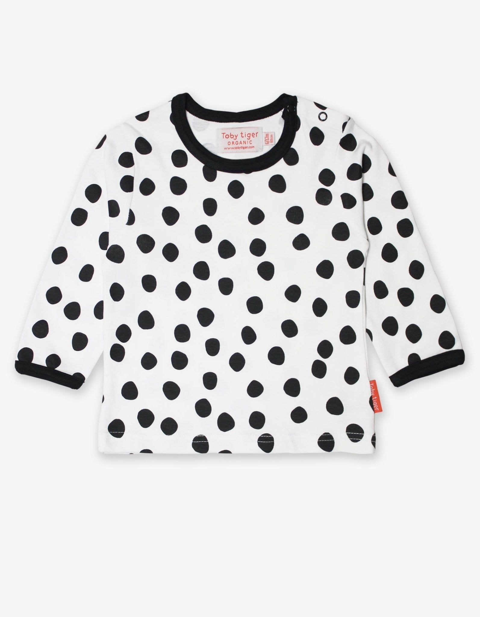 Toby Tiger Langarmshirt , schwarz weiß