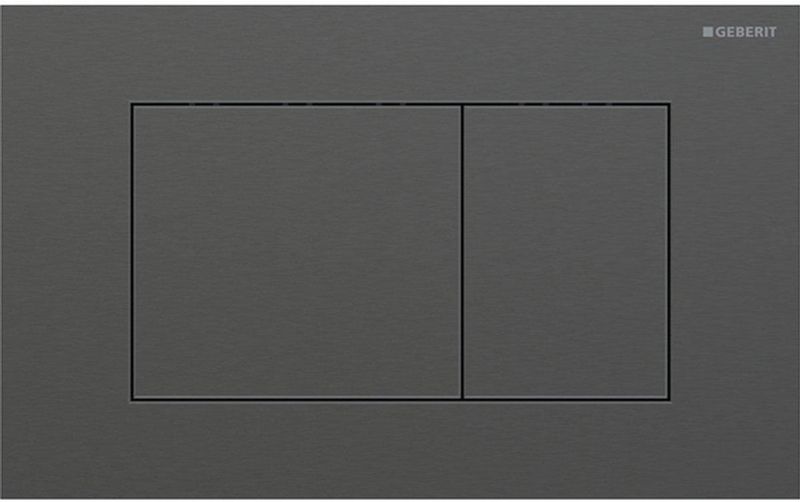 Geberit - Sigma 40 - Drukplaat - RVS Zwart Chroom