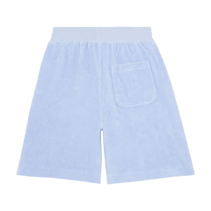 SMALLABLE BASICS Short Garçon Eponge Bio | Ice blue