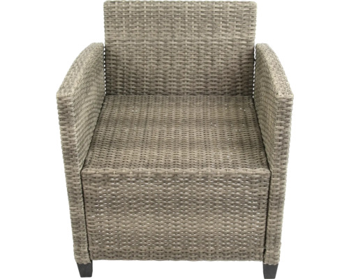 Eetkamerlounge bellavista - Home & Garden Prato II grijs polyrotan