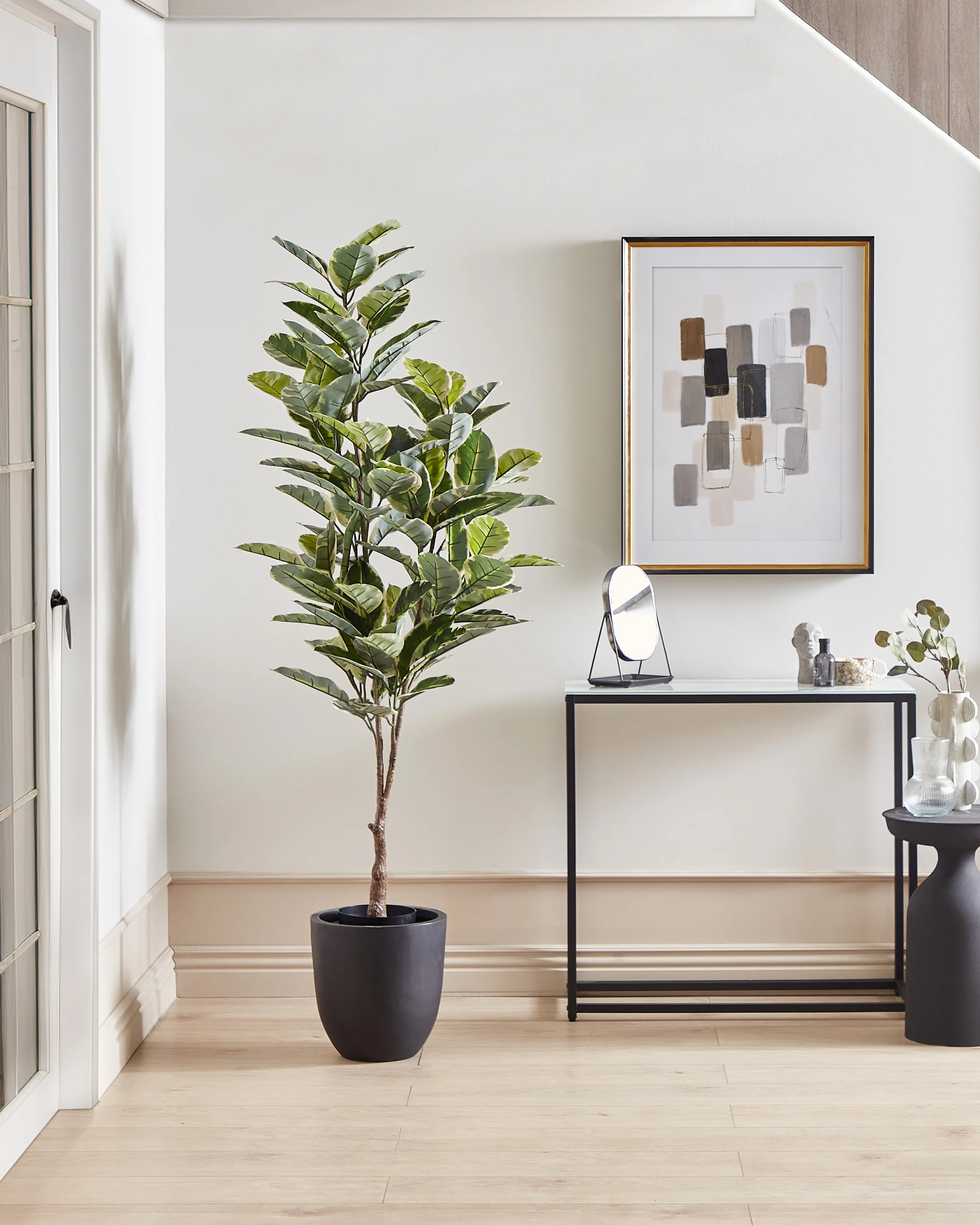 Kunstplant FICUS ELASTICA 160 cm Groen