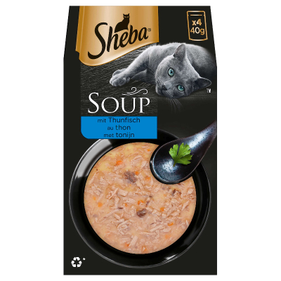 Sheba Classic Soup mit Thunfischfilet