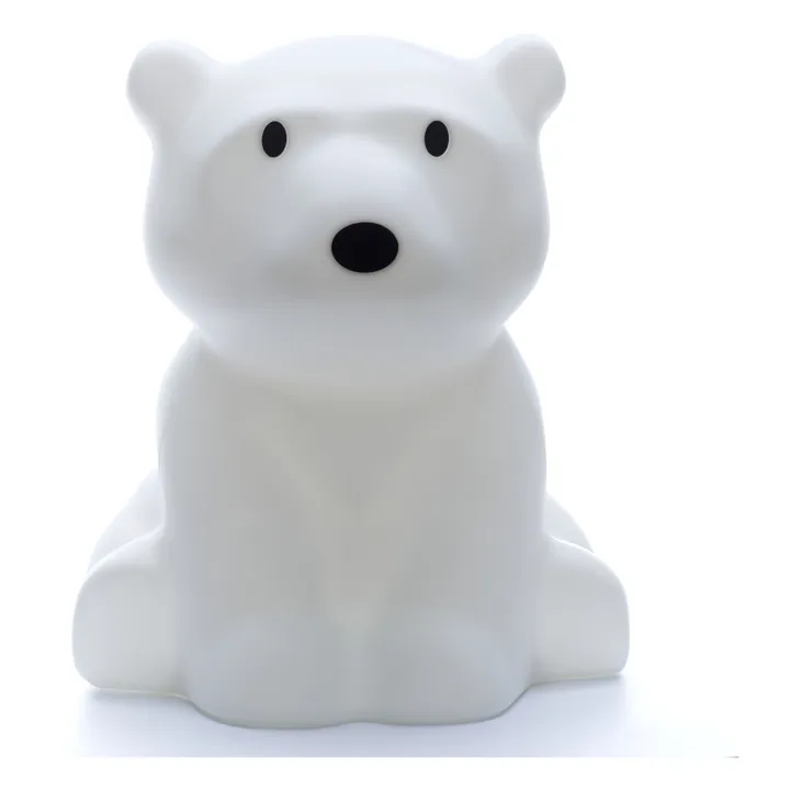 Mr Maria Veilleuse Nanuk ours polaire | Blanc
