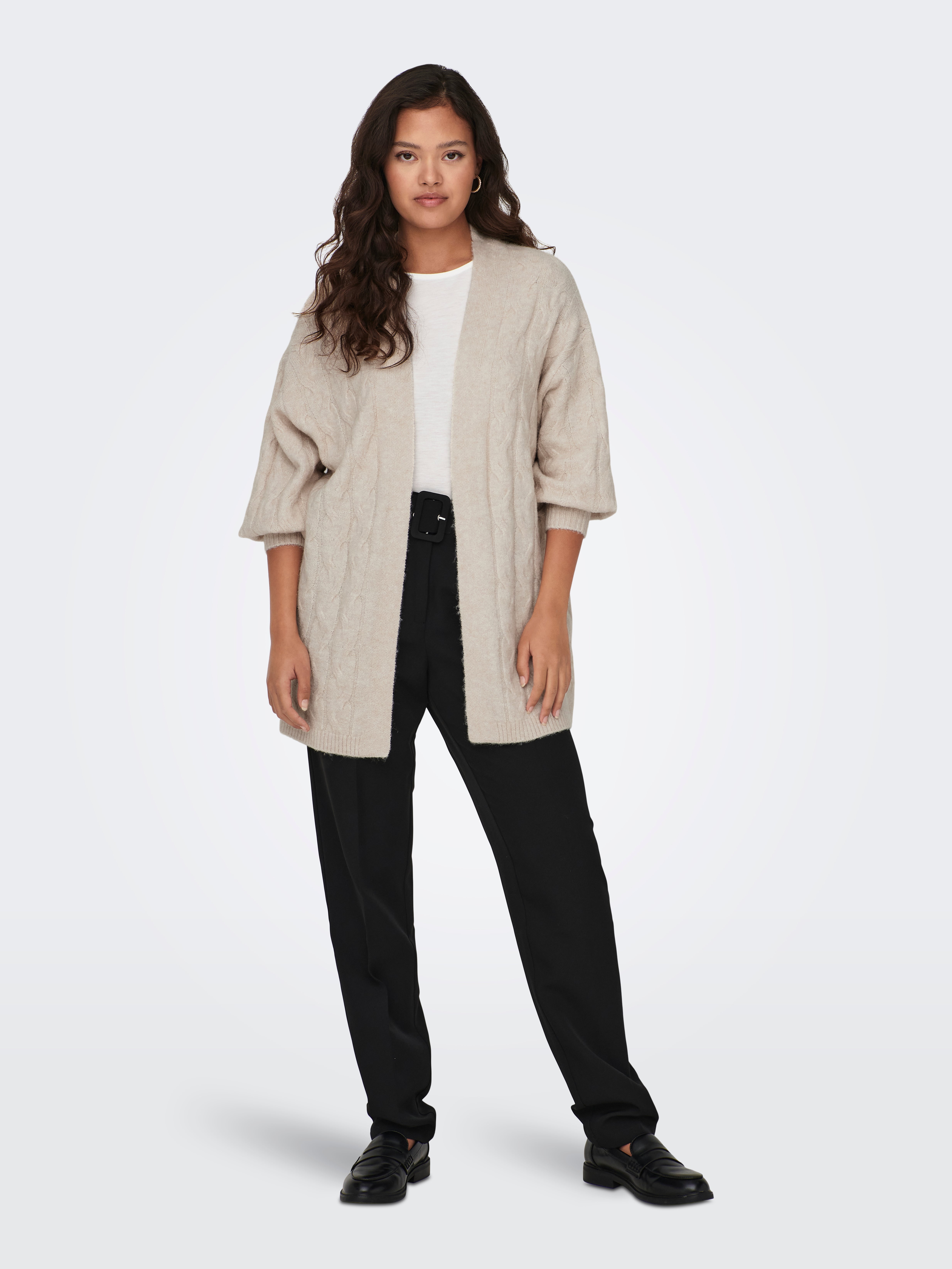 JDYNOORA Strickjacke Pumice Stone