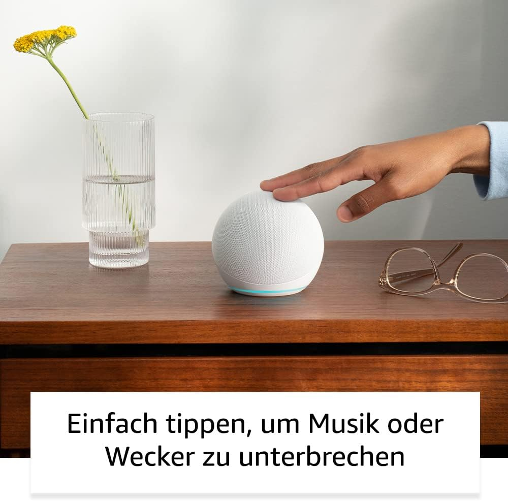 Echo Dot 5. Gen. Smart Speaker Lautsprecher mit WLAN / Bluetooth und Sprachsteuerung via Amazon Alexa (B09B8X9RGM) - Anthrazit