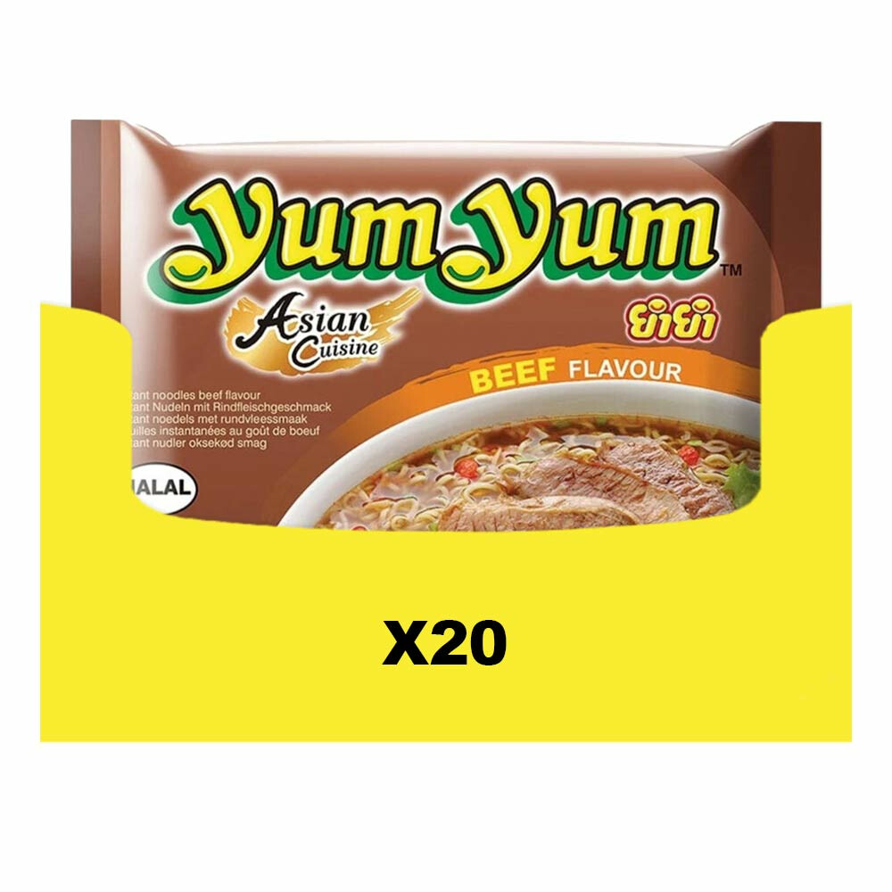 20x Yum Yum Noodle Soep Pak Rund60 gr